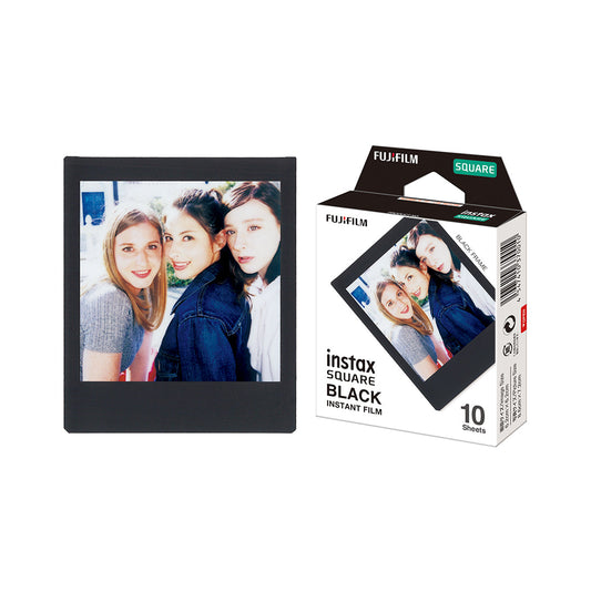 Instax Square Black Frame- 10 Films