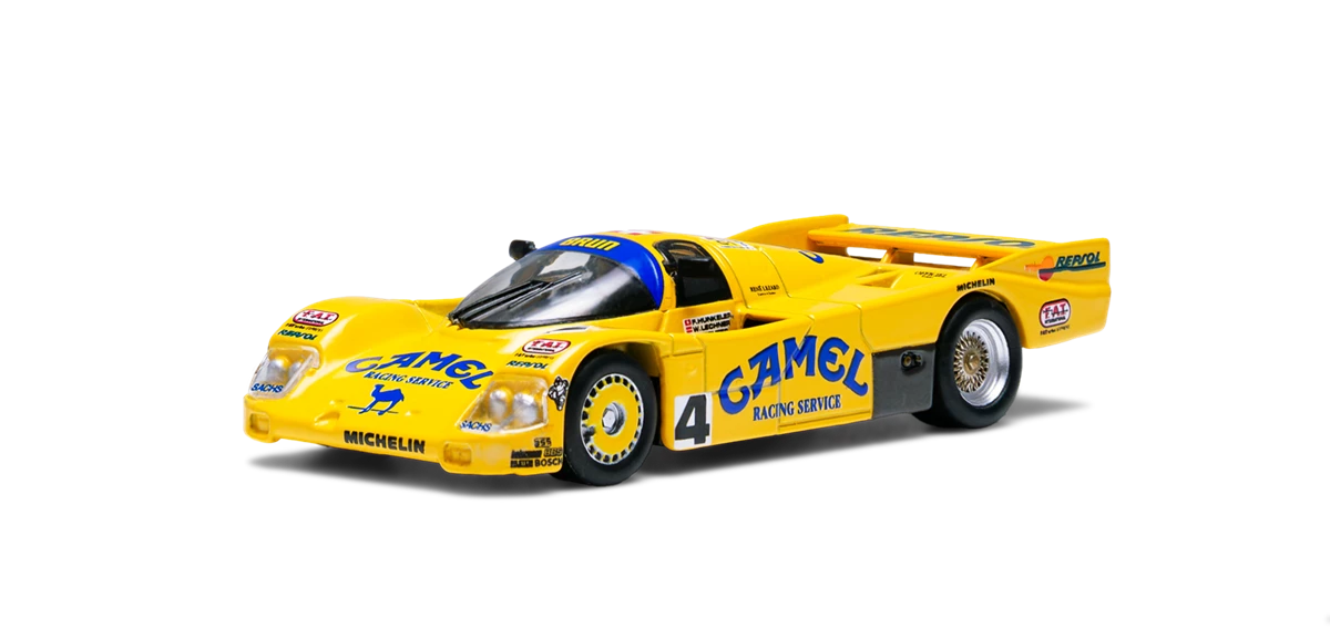 Sparky 1/64 Porsche - 962C Team Camel Brun Motorsport #4 24h Le Mans 1988 F.Hunkeler - W.Lechner - M.Reuter (Tiny Exclusive)