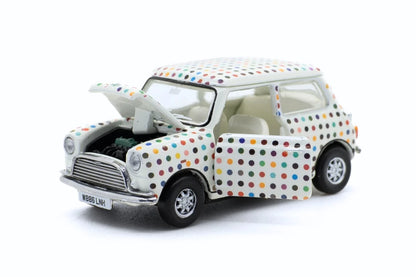 Tiny City Mini Cooper Mk 1 Colour Dot 1:50 Scale Die-cast Model Car | Artistic Classic Mini Collectible