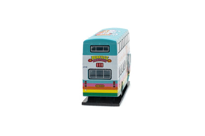 Tiny City 1:110 CMB Leyland Victory Mk2 Duple MetSec Route 110 Coca-Cola Diecast Model Bus | Official Coca-Cola Licensed Hong Kong Double-Decker Bus | COKE041