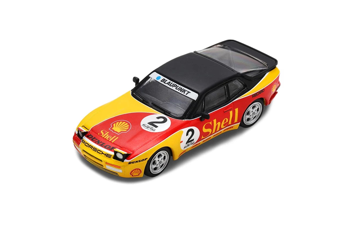 SPARKY 1/64 DIECAST  Porsche 944 Turbo Cup Shell #2 (Flat headlights)