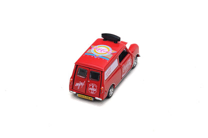 Tiny City Coca-Cola Classic Mini Van Diecast Model Vehicle – Retro Delivery Edition Collector Car