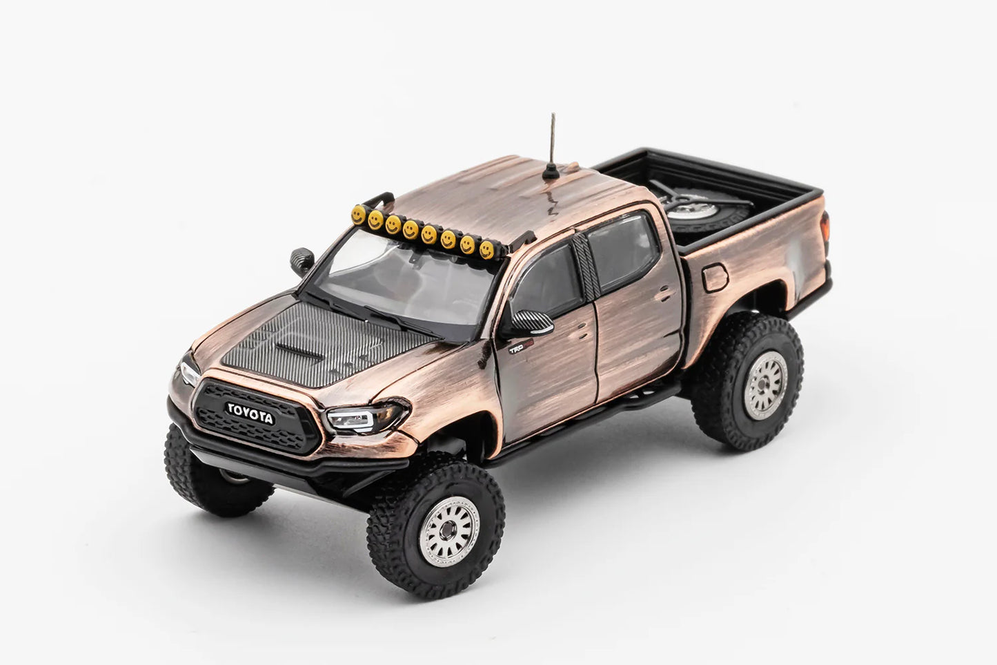 GCD 375 1:64 Toyota Tacoma TRD Pro Wide Body LHD – Brushed Bronze Premium Diecast Collectible Pickup Truck Model