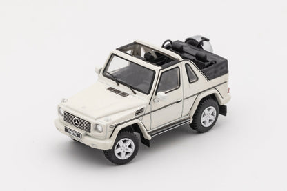 GCD 1:64 Mercedes-Benz G50 Diecast Model Car | Premium Full Metal Collectible SUV with Display Base | Available in 2 Color Variants