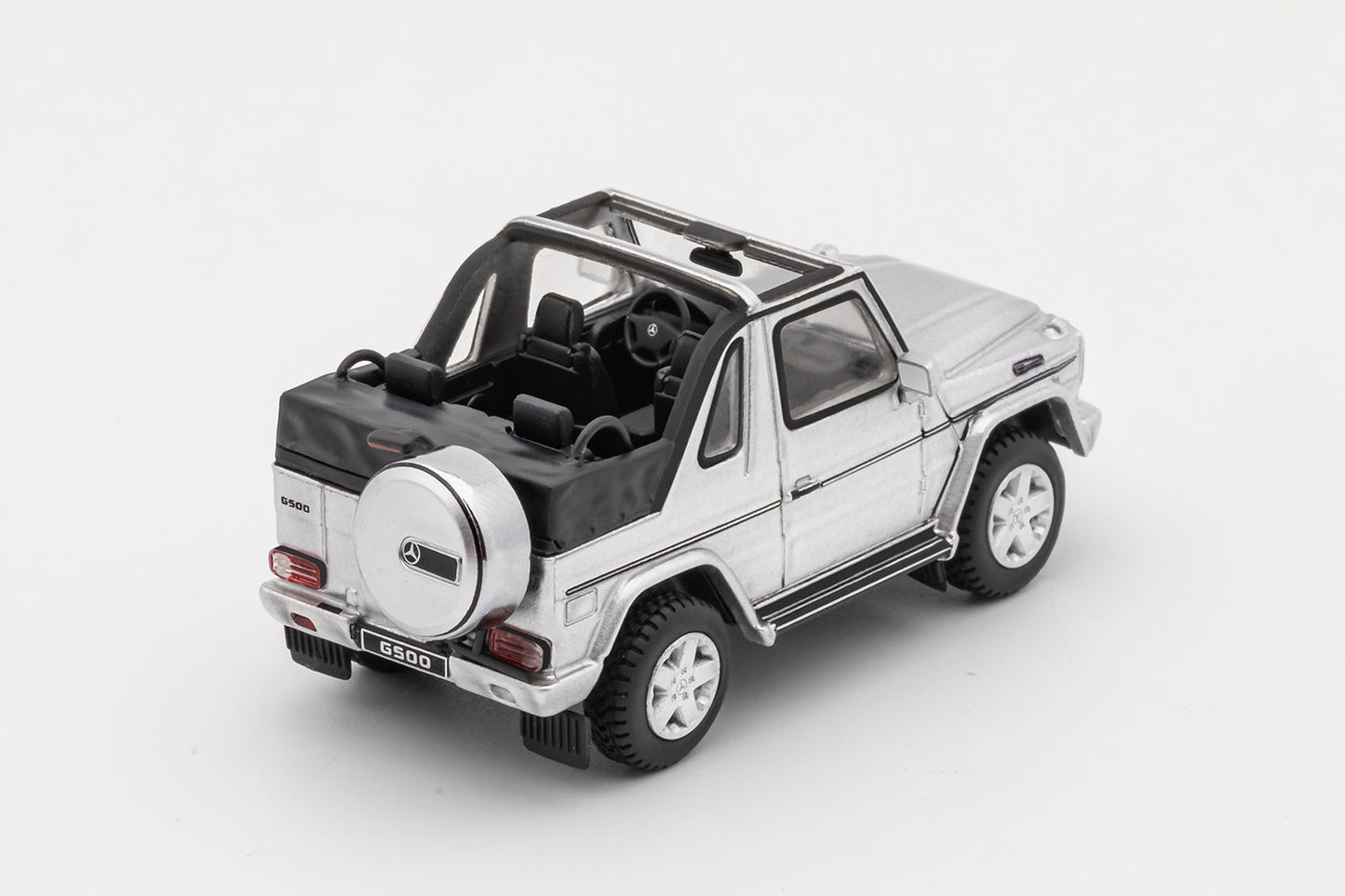 GCD 1:64 Mercedes-Benz G50 Diecast Model Car | Premium Full Metal Collectible SUV with Display Base | Available in 2 Color Variants