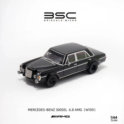 BSC 1:64 Mercedes Benz 300SEL W109 AMG Black
