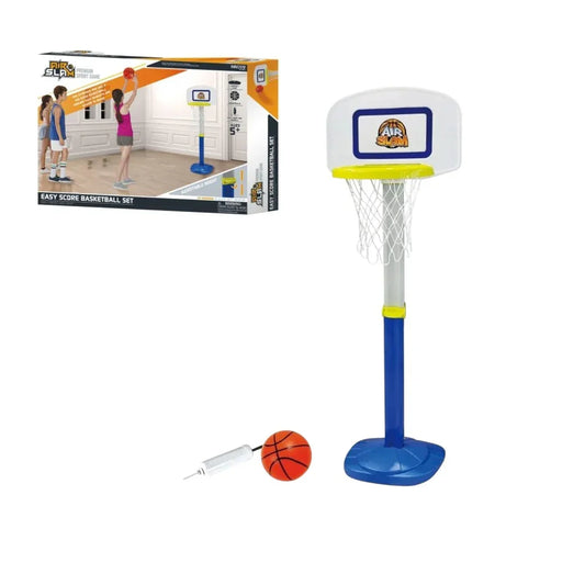 Innov8 Easy Score Basketball Set, Adjustable Height, Oversized Rim for Kids, Weather-Resistant, Durable - Jaiman Toys