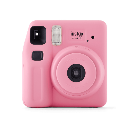 Fujifilm Instax Mini SE Instant Camera – Easy-to-Use Instant Camera- PINK
