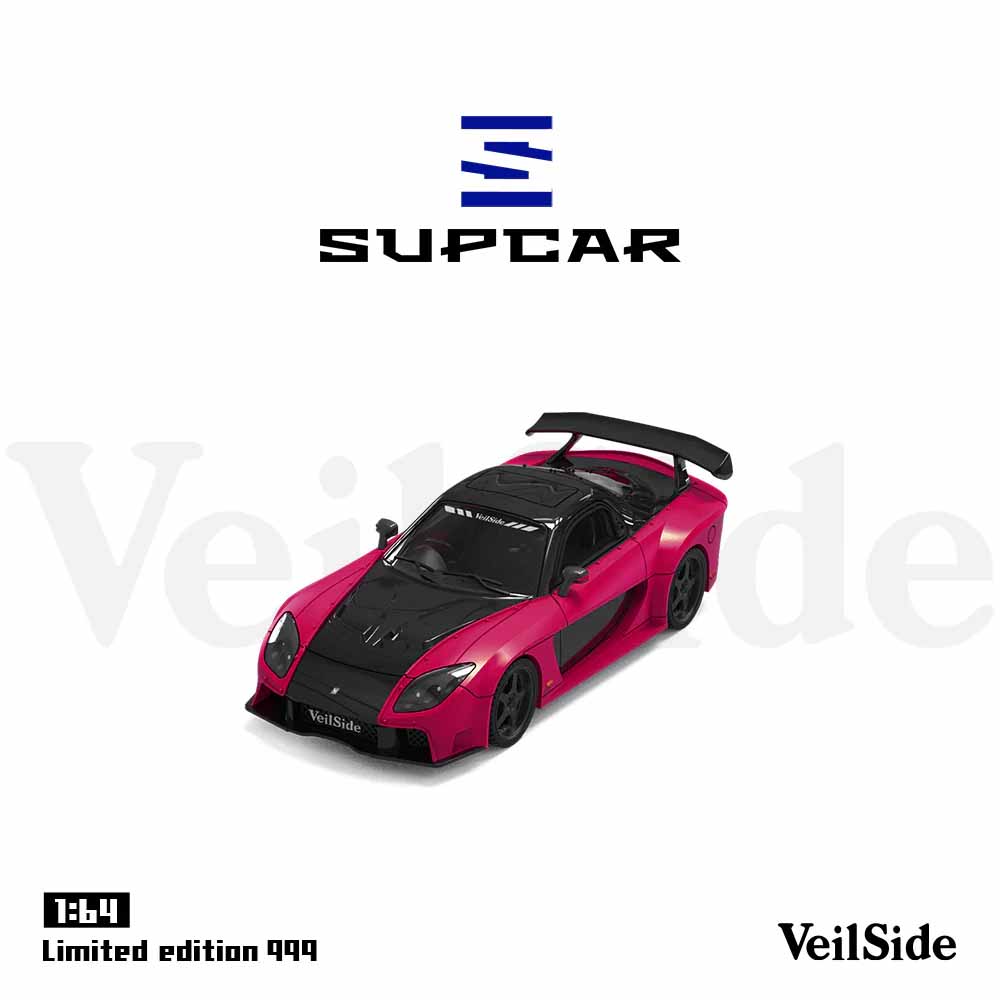 SUPCAR 1:64 Mazda RX-7 VeilSide Fortune Diecast Model Car
