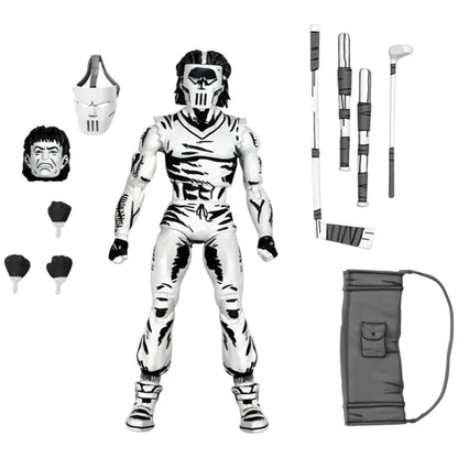 NECA TMNT Mirage Comics Casey Jones Black & White Variant Action Figure - Jaiman Toys