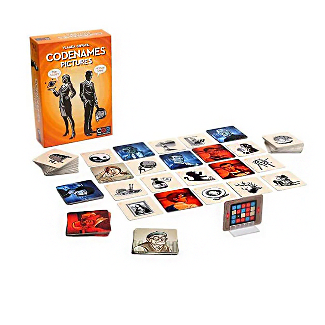 Czech Games Edition - Codenames Pictures Game (2 -8 Players), Ages 10+