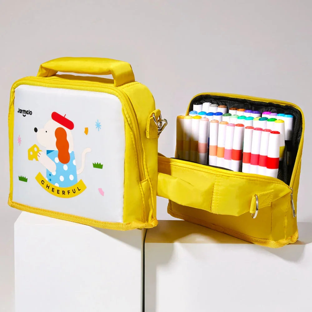 Jar Melo Acrylic Paint Markers With Bag- 36 Colors - Jaiman Toys