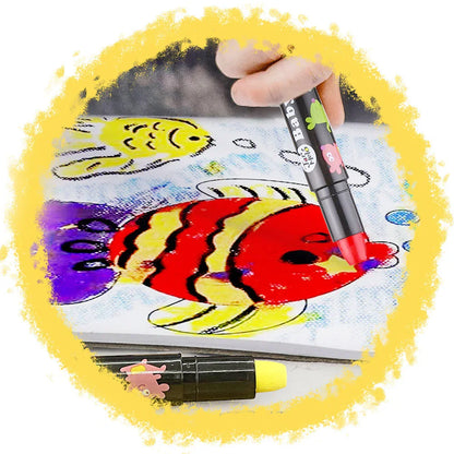 Jar Melo Baby Roo Silky Washable Crayon - Jaiman Toys