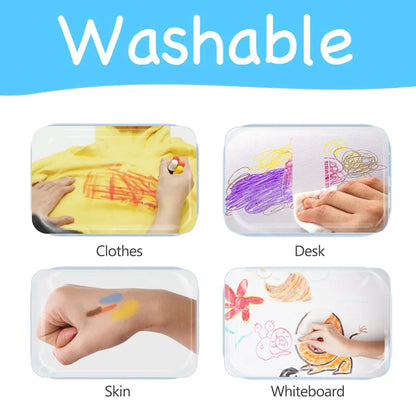 Jar Melo Baby Roo Silky Washable Crayon - Jaiman Toys