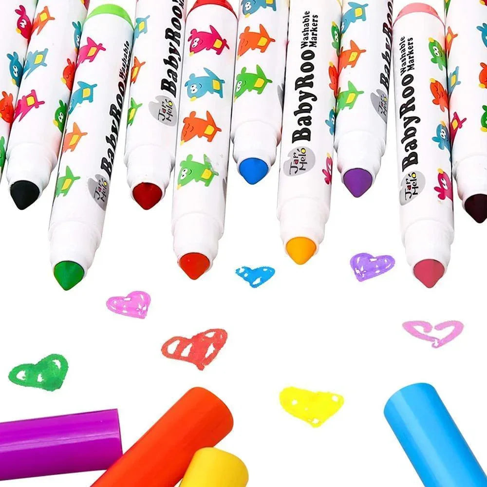 Jar Melo Baby Roo Washable Markers - Jaiman Toys