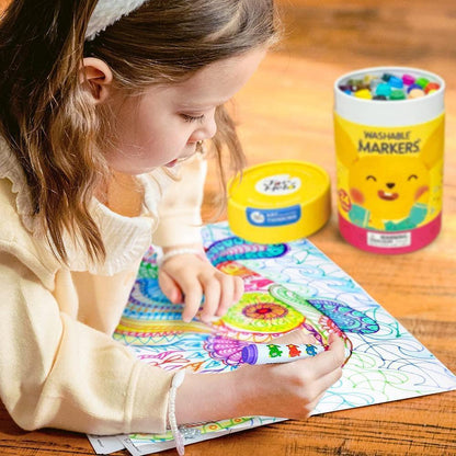 Jar Melo Baby Roo Washable Markers - Jaiman Toys