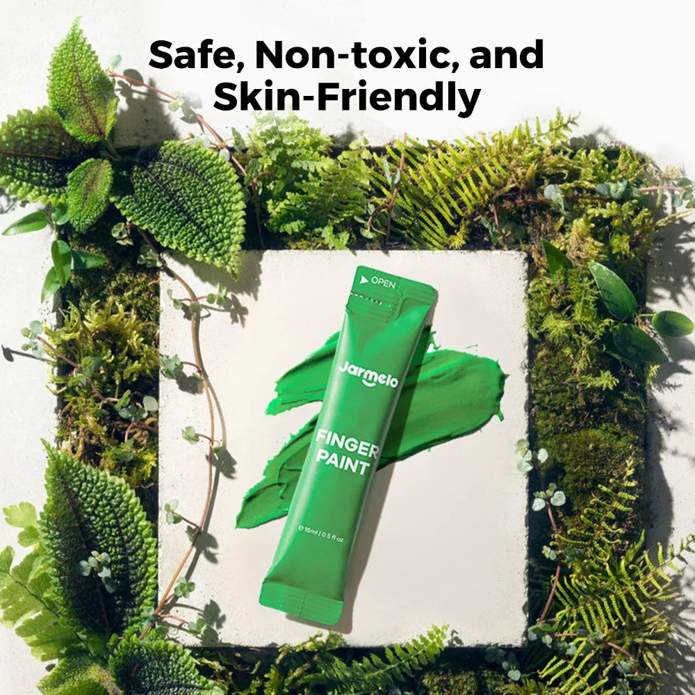 Jar Melo Color Burst Finger Paint-48Pcs (12 colors) - Jaiman Toys