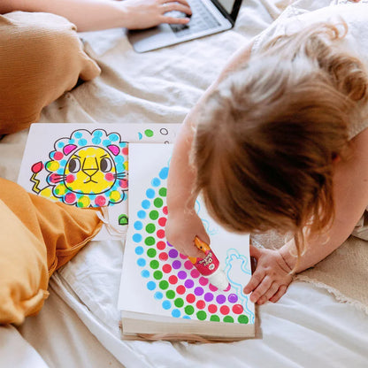 Jar Melo Dot Painting - Jaiman Toys