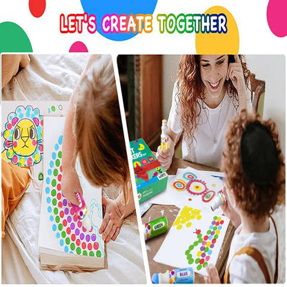 Jar Melo Dot Painting - Jaiman Toys