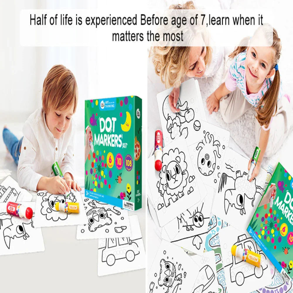 Jar Melo Dot Painting - Jaiman Toys