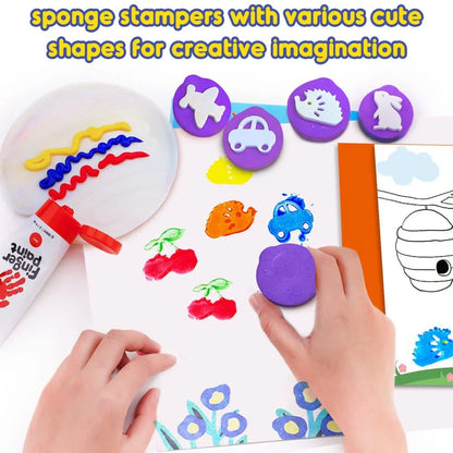 Jar Melo Finger Paint Magic Box - Jaiman Toys