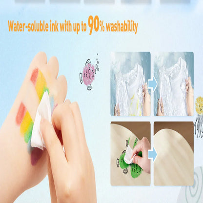 Jar Melo Finger Painting- A Lively Forest Book - Jaiman Toys