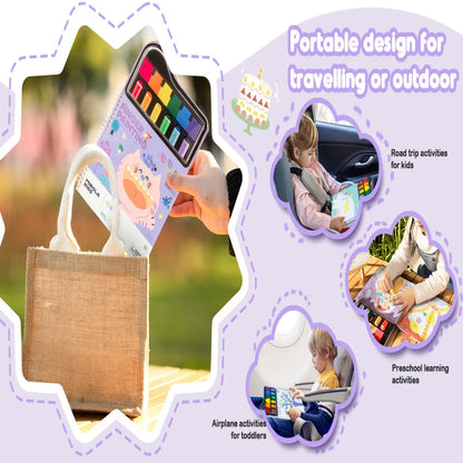 Jar Melo Finger Painting Stamp Fun Book - Jaiman Toys