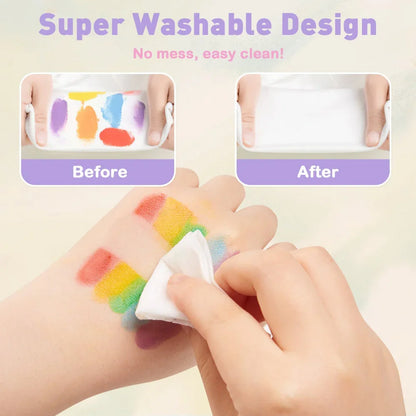 Jar Melo Finger Painting Stamp Fun Book - Jaiman Toys