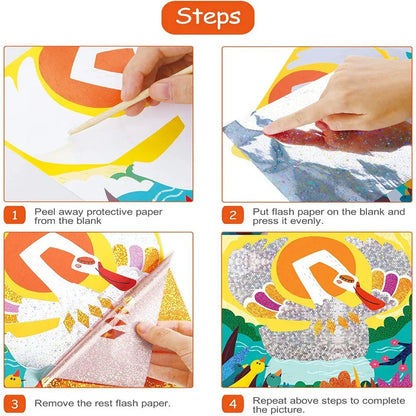 Jar Melo Flash Stickers -The Ugly Duckling - Jaiman Toys