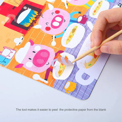 Jar Melo Flash Stickers -The Ugly Duckling - Jaiman Toys