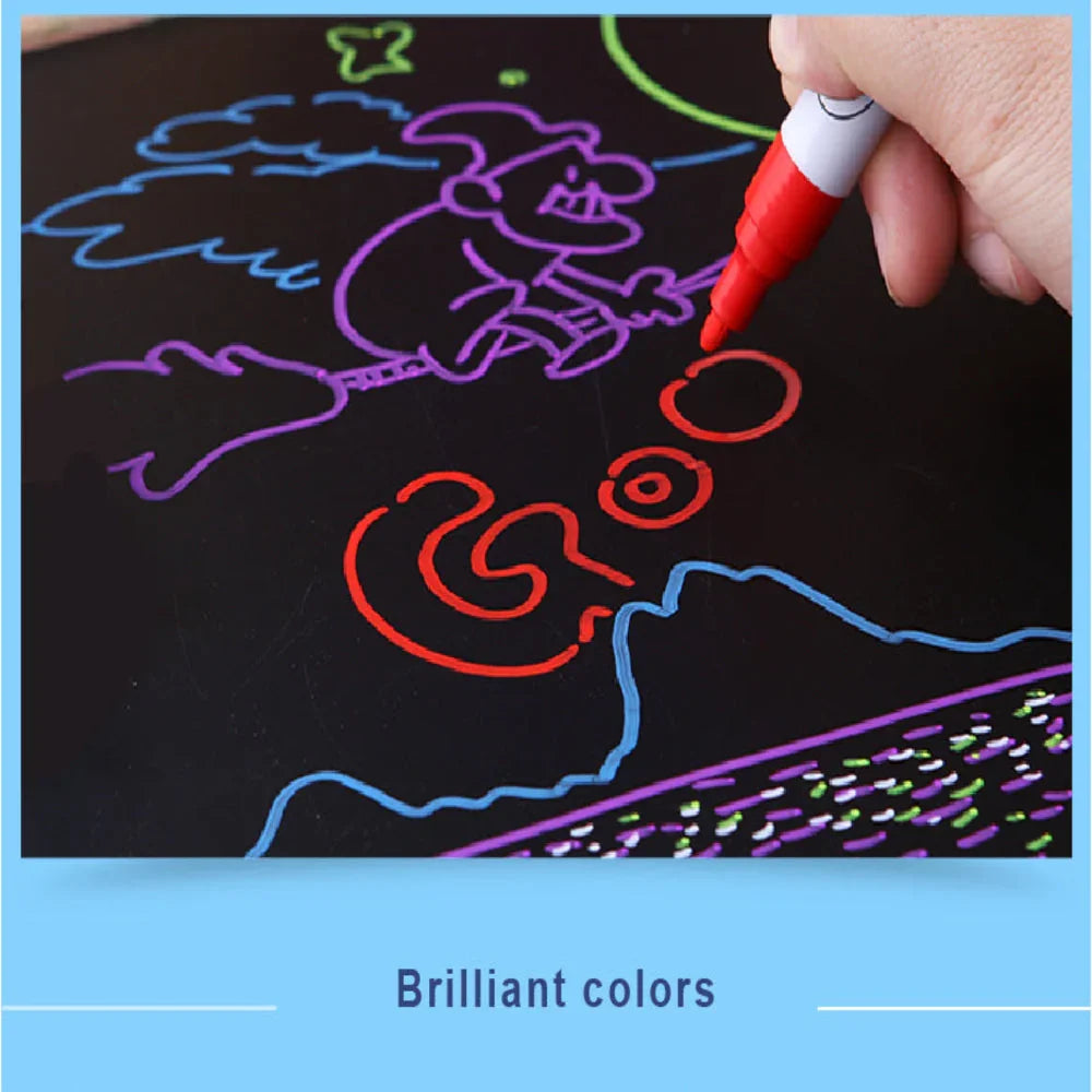 Jar Melo Liquid Chalk Markers -6 Colors - Jaiman Toys