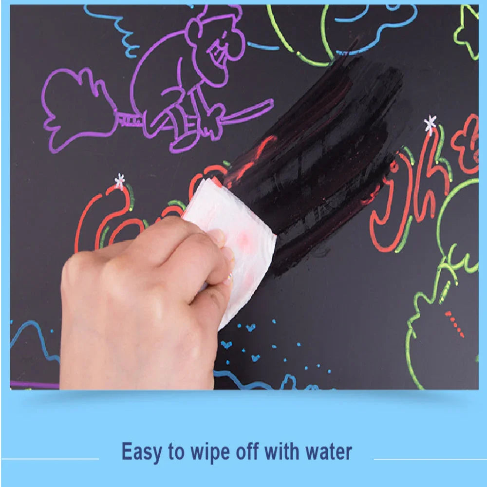 Jar Melo Liquid Chalk Markers -6 Colors - Jaiman Toys