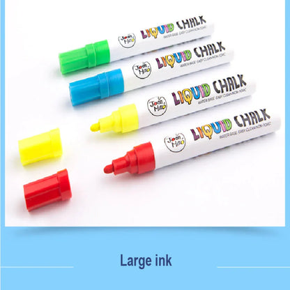 Jar Melo Liquid Chalk Markers -6 Colors - Jaiman Toys