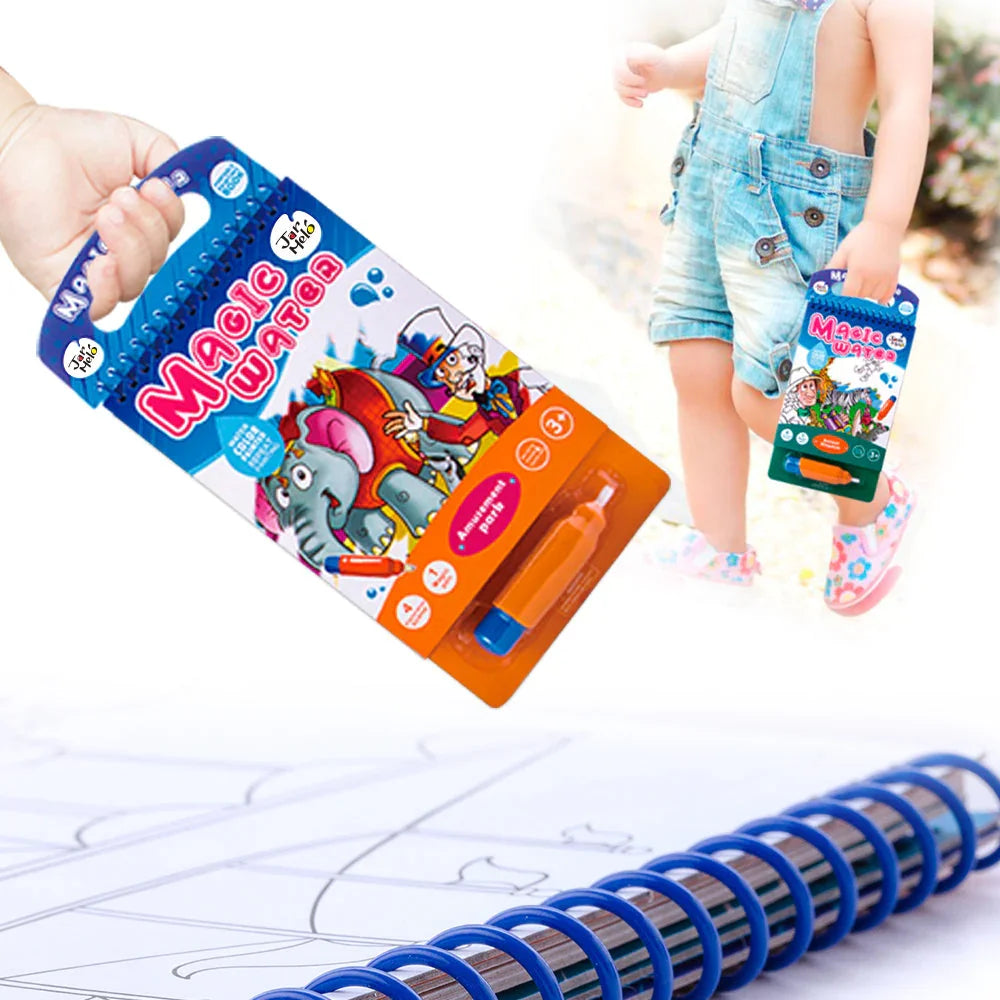 Jar Melo Magic Water Coloring Pad - Jaiman Toys