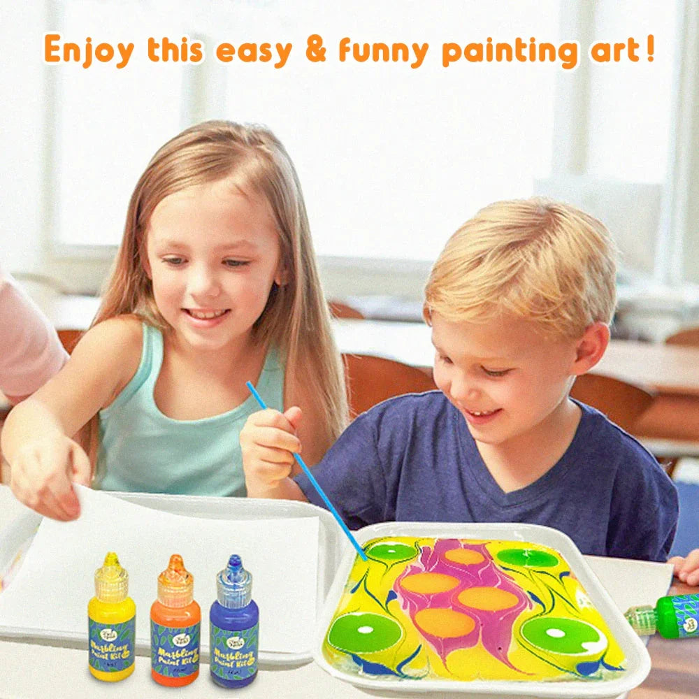 Jar Melo Marbling Paint Kit - Jaiman Toys
