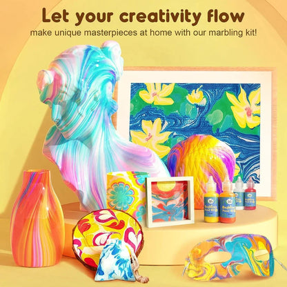Jar Melo Marbling Paint Kit - Jaiman Toys