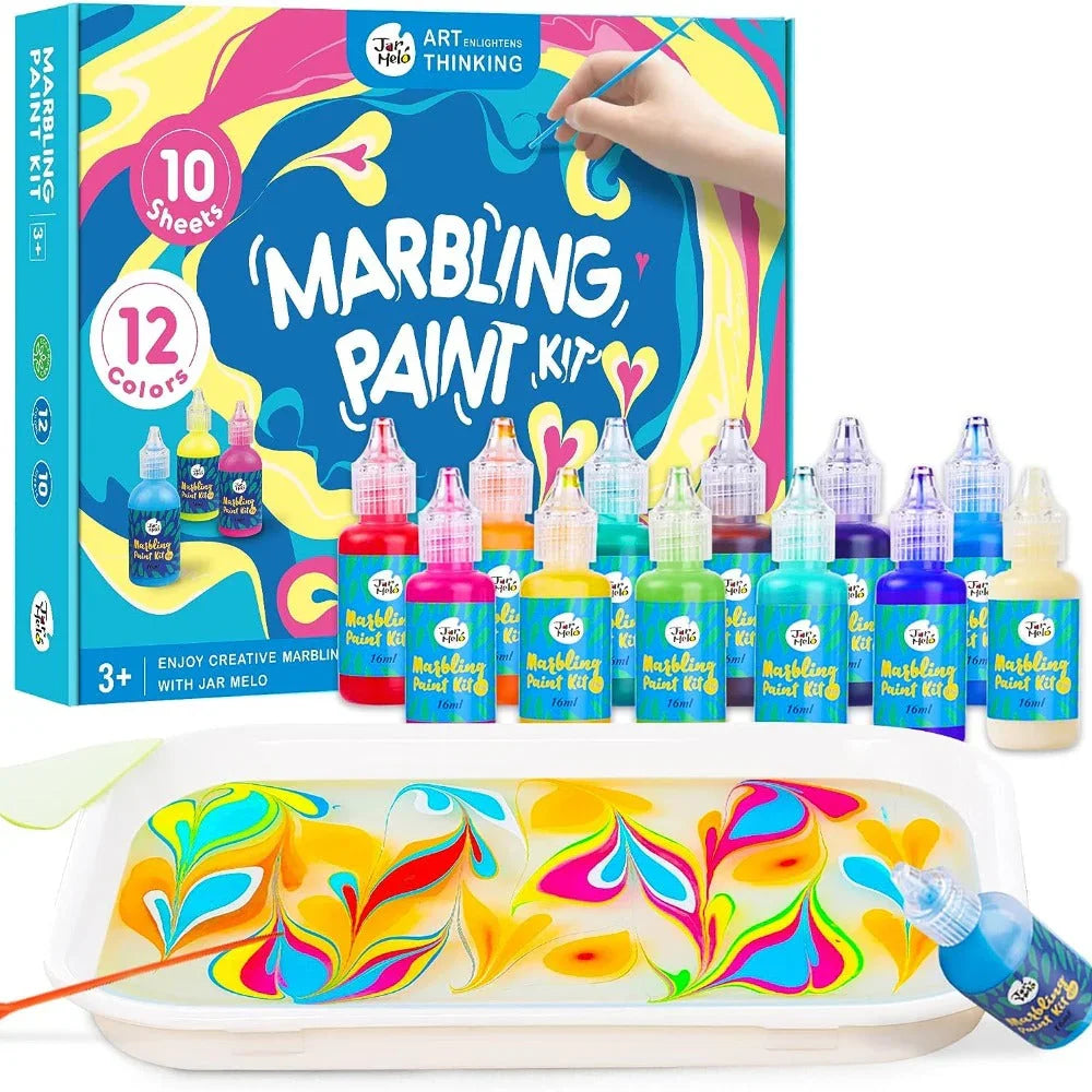 Jar Melo Marbling Paint Kit - Jaiman Toys