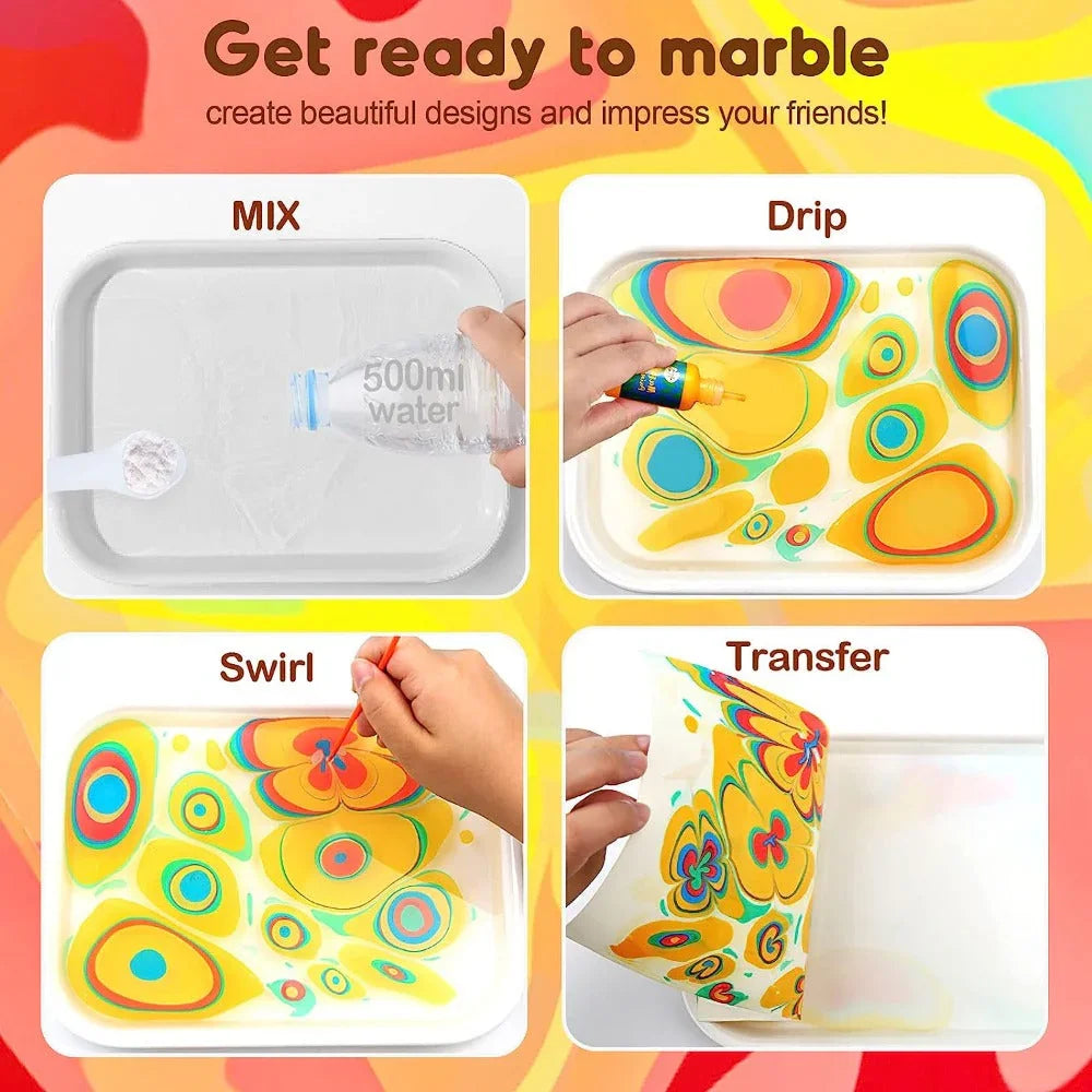 Jar Melo Marbling Paint Kit - Jaiman Toys