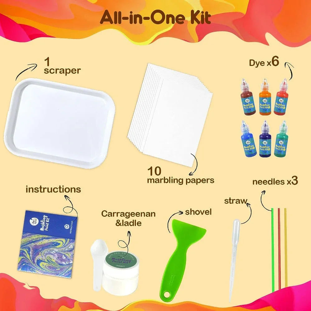 Jar Melo Marbling Paint Kit - Jaiman Toys