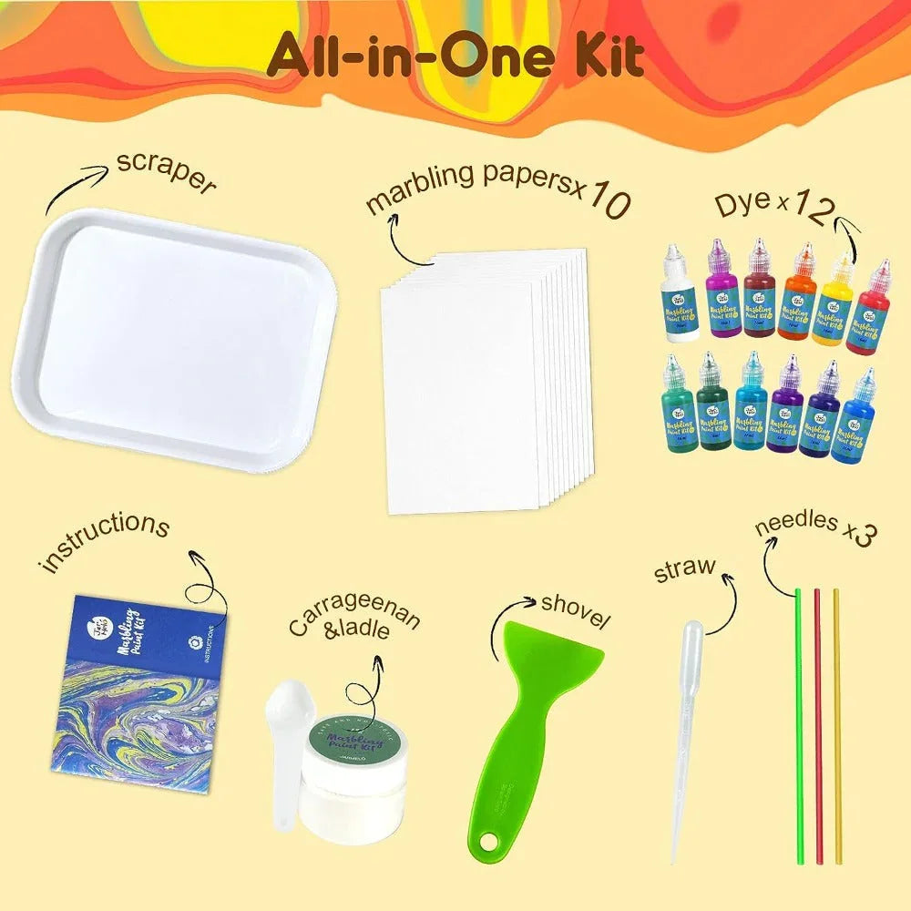 Jar Melo Marbling Paint Kit - Jaiman Toys