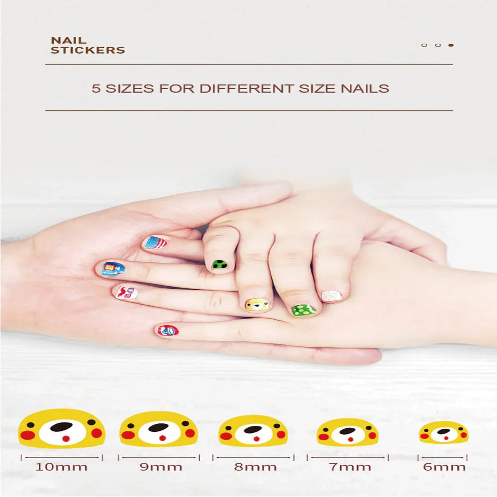 Jar Melo Nail Sticker For Sweet Little Ones - Jaiman Toys