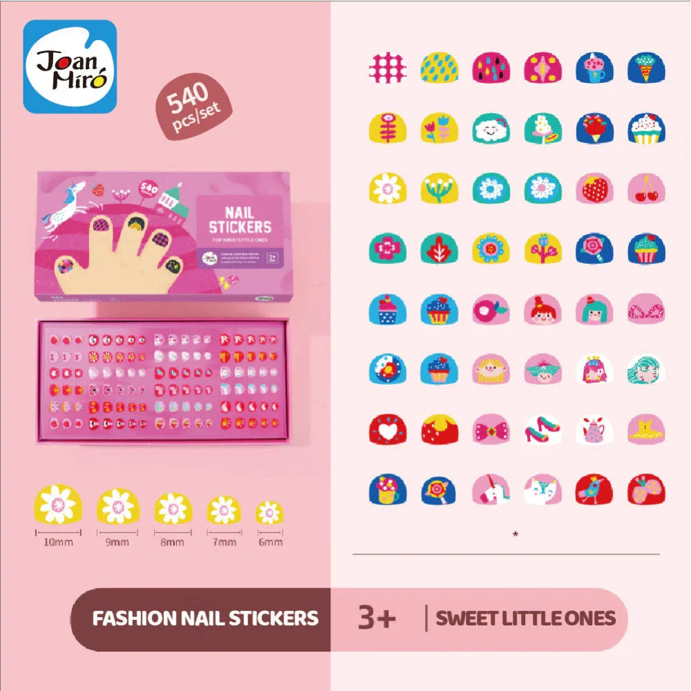 Jar Melo Nail Sticker For Sweet Little Ones - Jaiman Toys