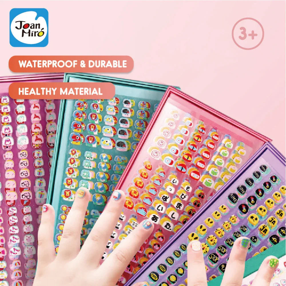 Jar Melo Nail Sticker For Sweet Little Ones - Jaiman Toys