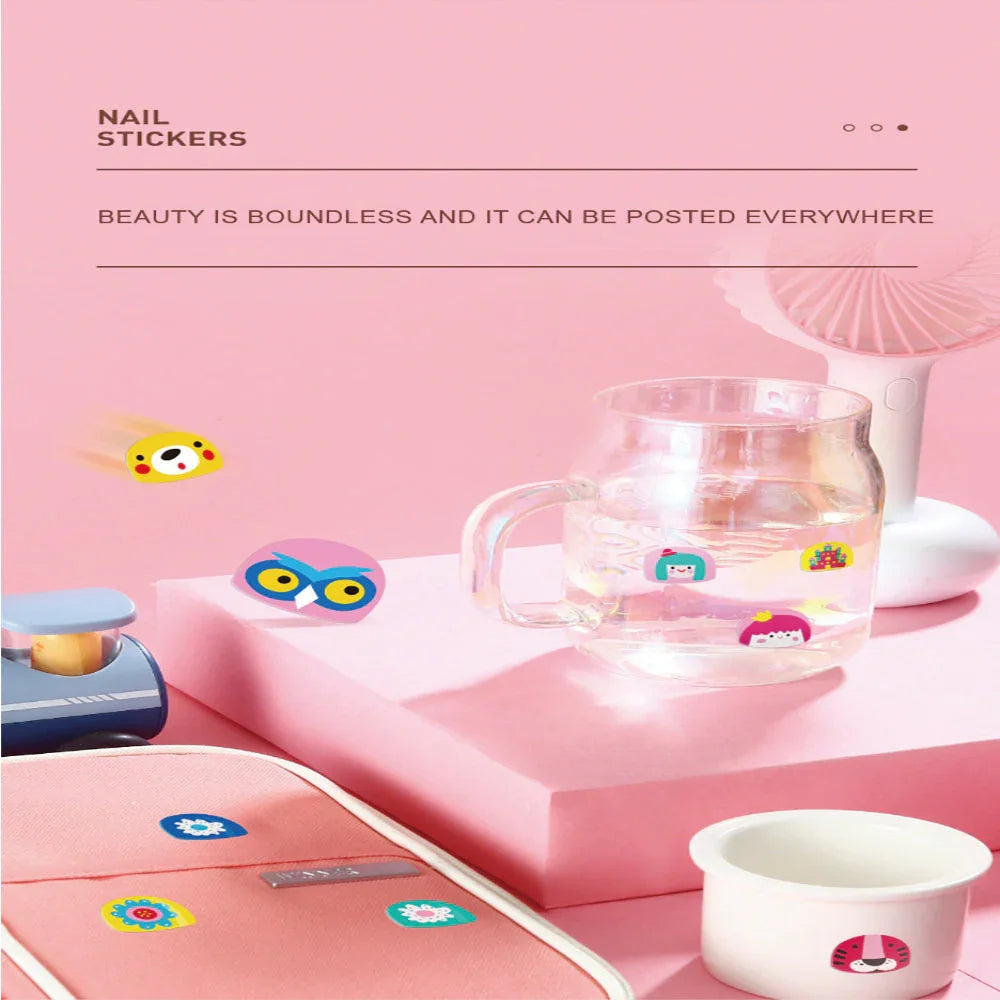 Jar Melo Nail Sticker For Sweet Little Ones - Jaiman Toys