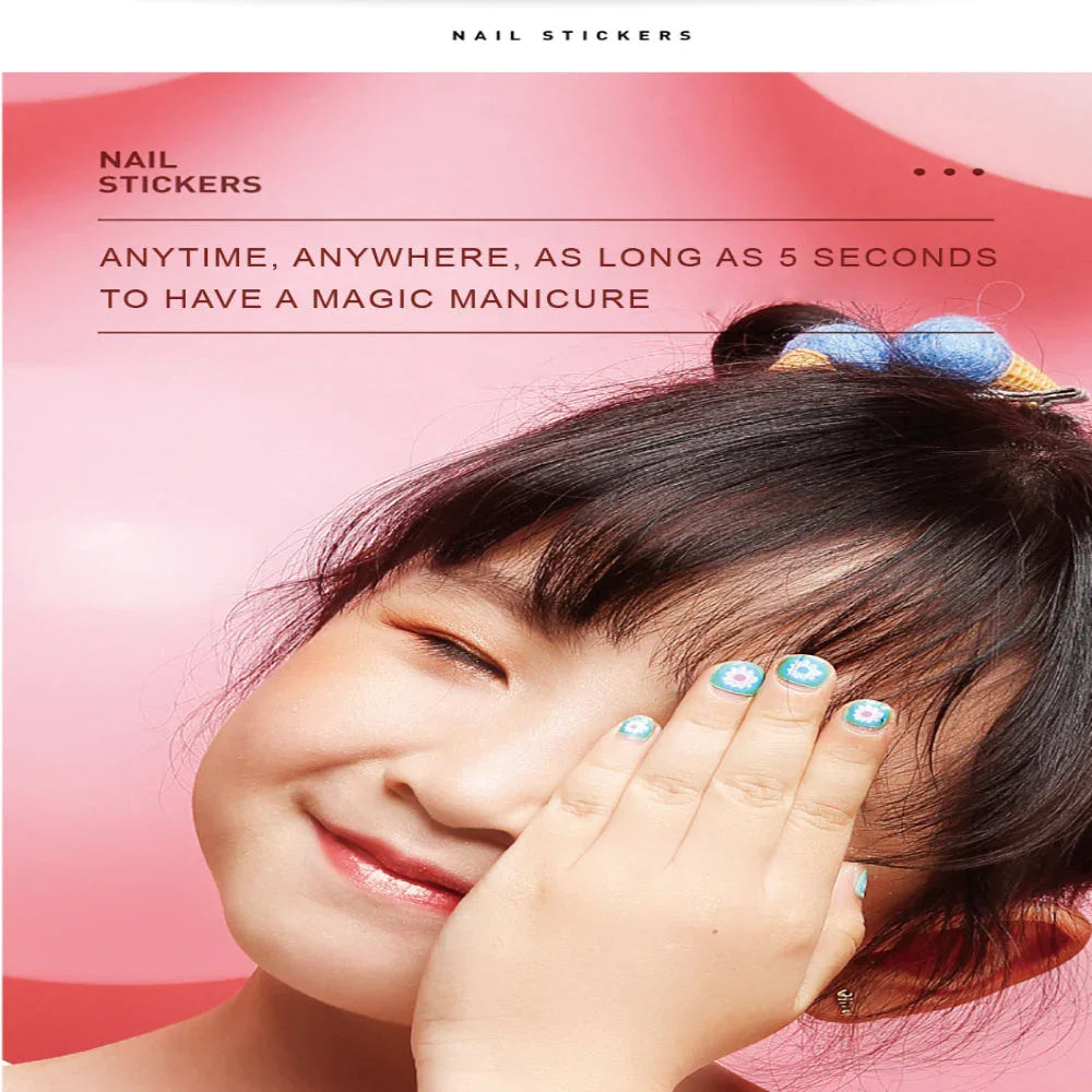 Jar Melo Nail Sticker For Sweet Little Ones - Jaiman Toys