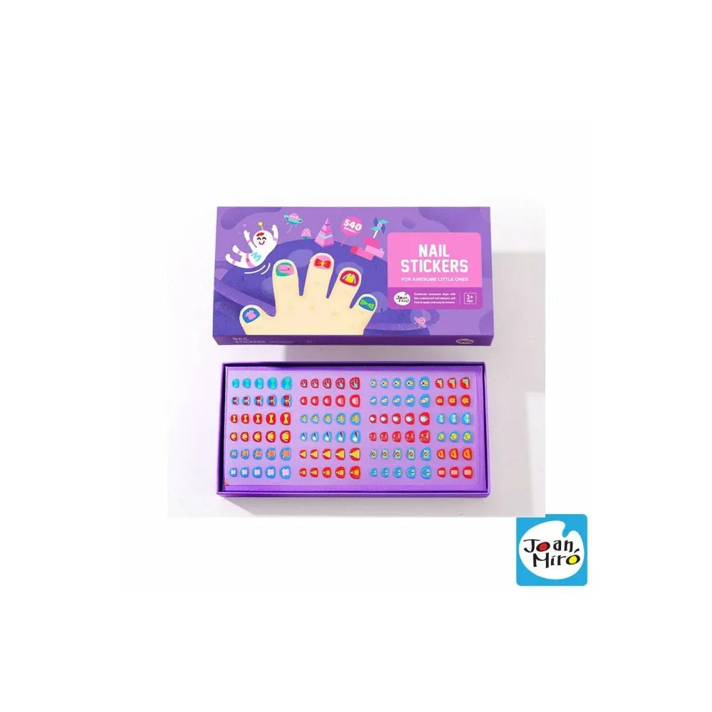 Jar Melo Nail Stickers- For Awesome Little Ones - Jaiman Toys