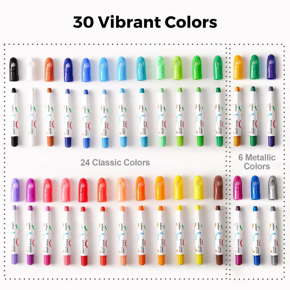 Jar Melo Paint Sticks - 30 Colors - Jaiman Toys