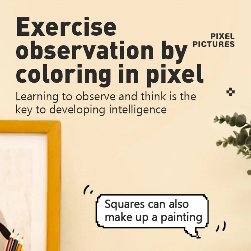 Jar Melo Pixel Pictures Colouring Books - Jaiman Toys