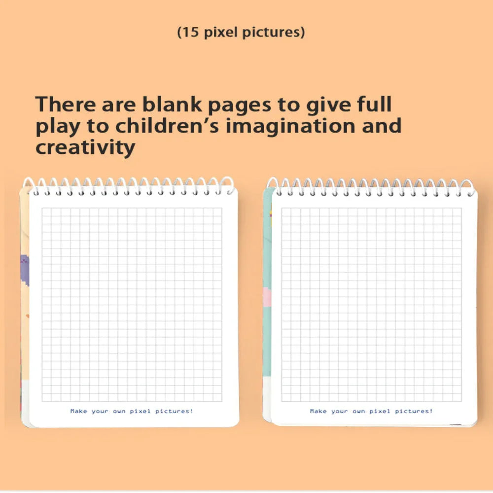 Jar Melo Pixel Pictures Colouring Books - Jaiman Toys