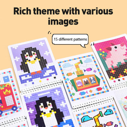 Jar Melo Pixel Pictures Colouring Books - Jaiman Toys